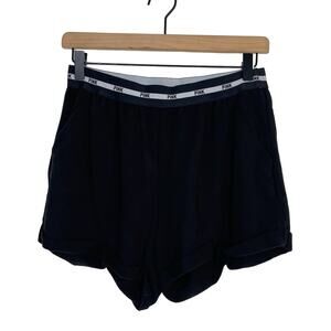 Victoria’s Secret PINK Lounge Shorts Women's Size Small Black Elastic Waist